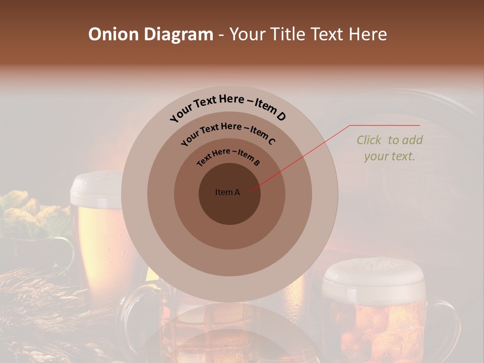 White Booze Ale PowerPoint Template