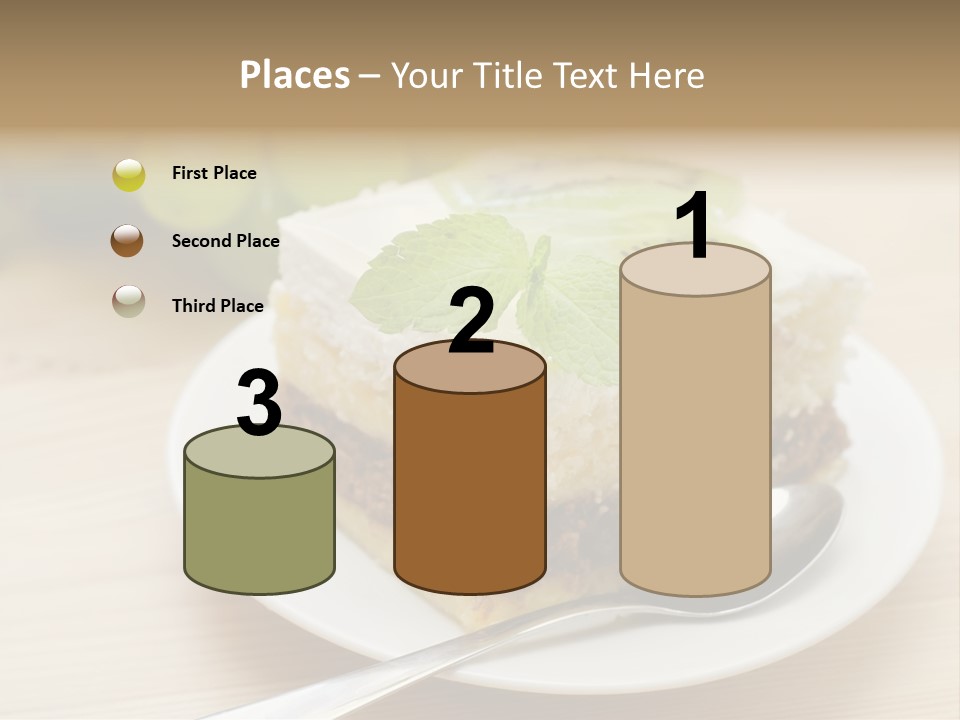 Sandwich Amazingly Cake PowerPoint Template