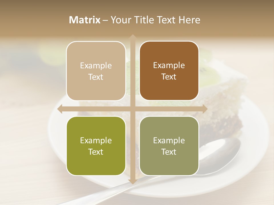 Sandwich Amazingly Cake PowerPoint Template