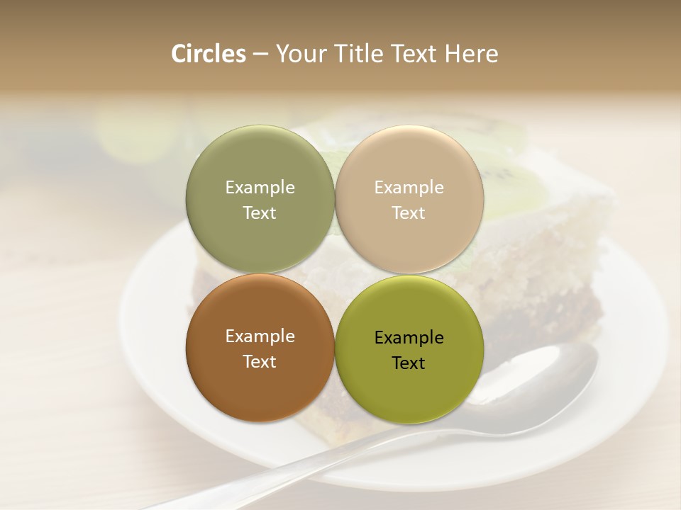 Sandwich Amazingly Cake PowerPoint Template