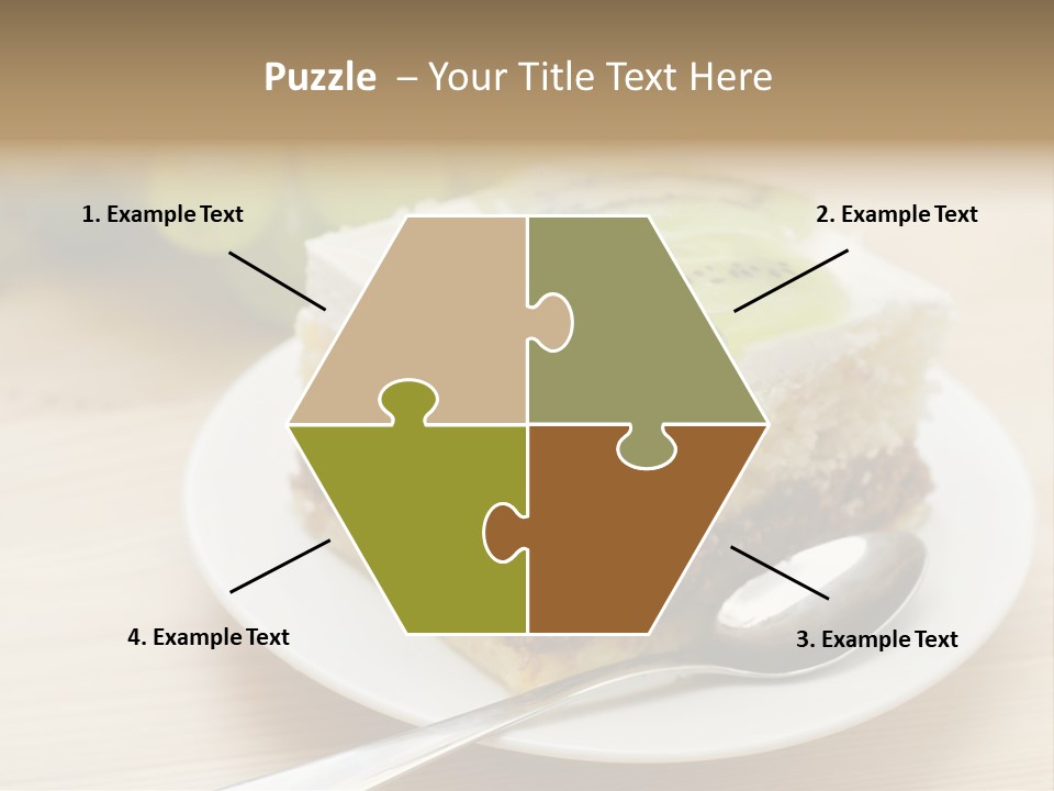 Sandwich Amazingly Cake PowerPoint Template