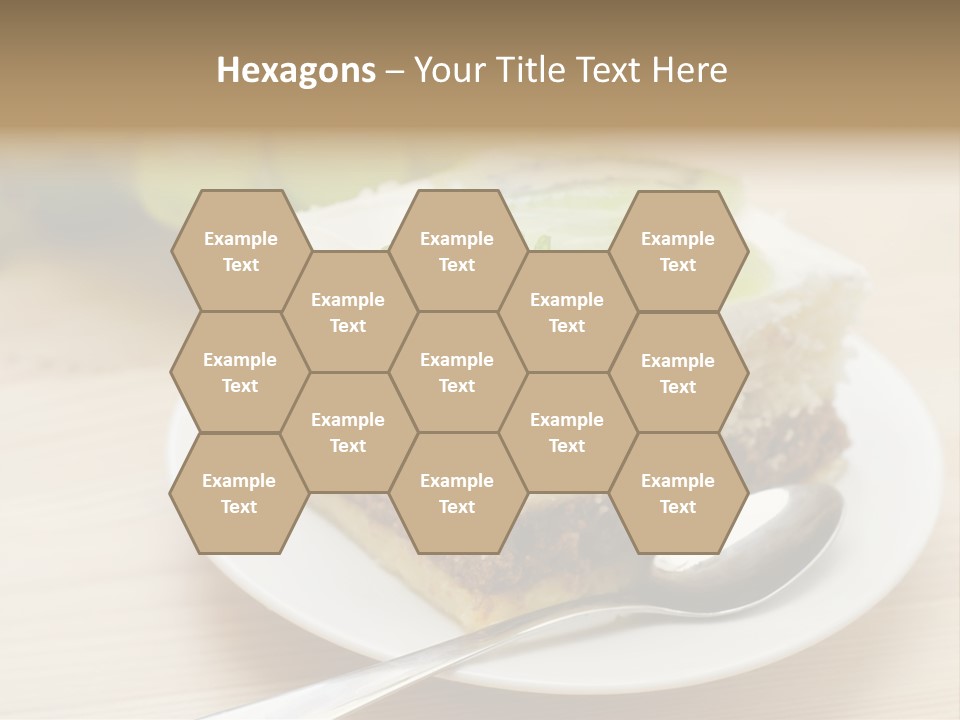 Sandwich Amazingly Cake PowerPoint Template