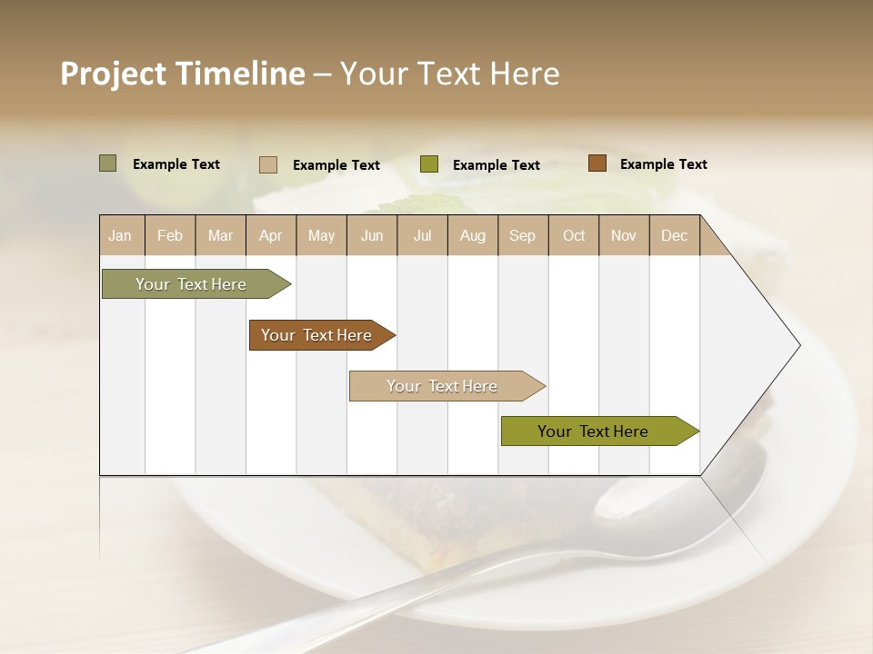 Sandwich Amazingly Cake PowerPoint Template