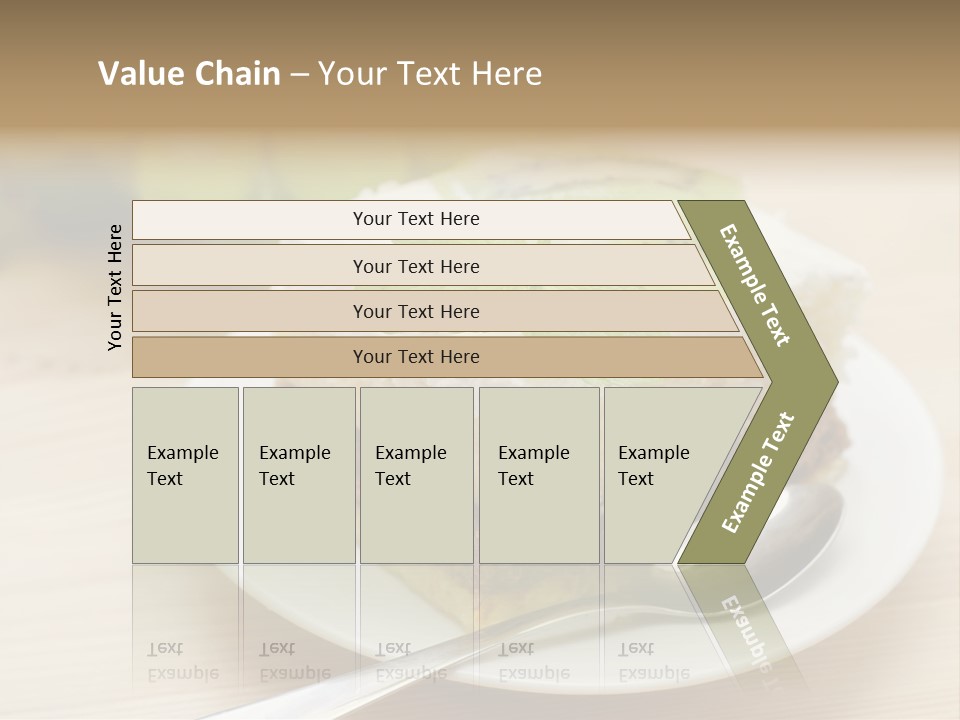 Sandwich Amazingly Cake PowerPoint Template