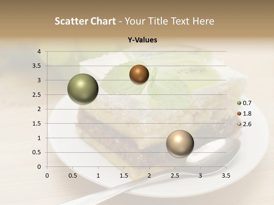 Sandwich Amazingly Cake PowerPoint Template