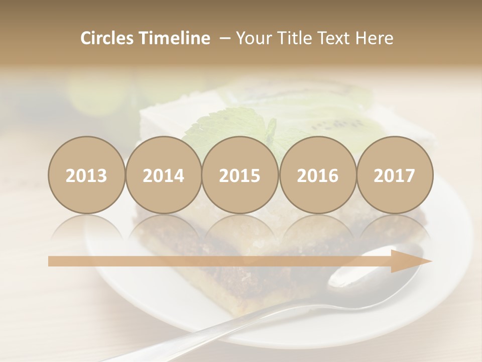 Sandwich Amazingly Cake PowerPoint Template