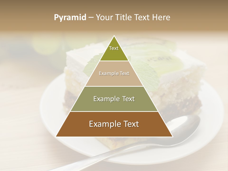 Sandwich Amazingly Cake PowerPoint Template
