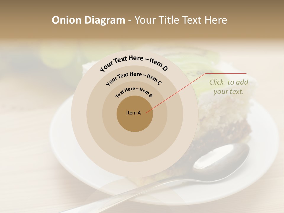 Sandwich Amazingly Cake PowerPoint Template