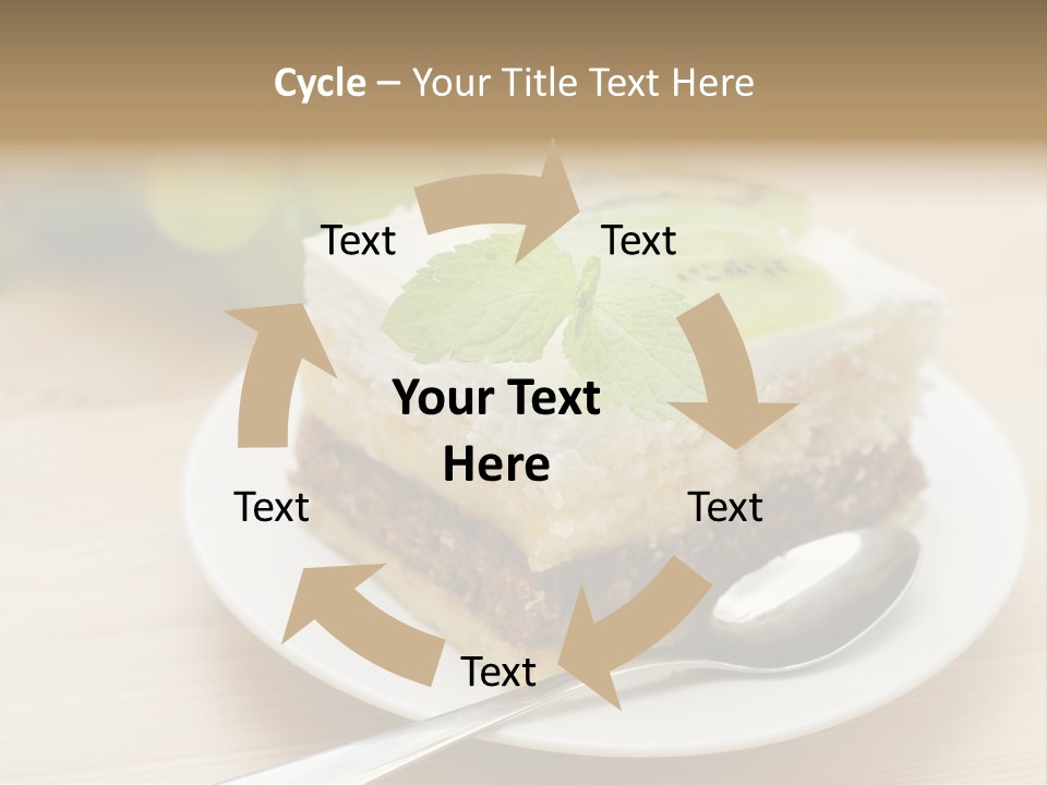 Sandwich Amazingly Cake PowerPoint Template