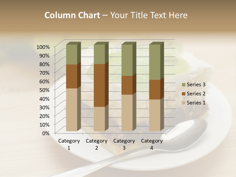 Sandwich Amazingly Cake PowerPoint Template