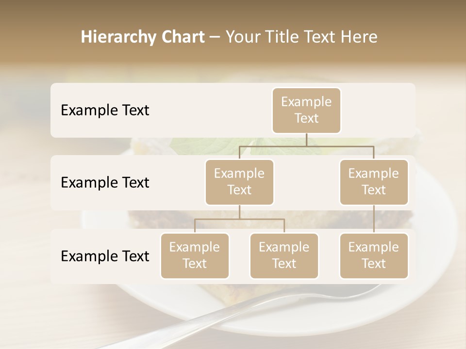 Sandwich Amazingly Cake PowerPoint Template
