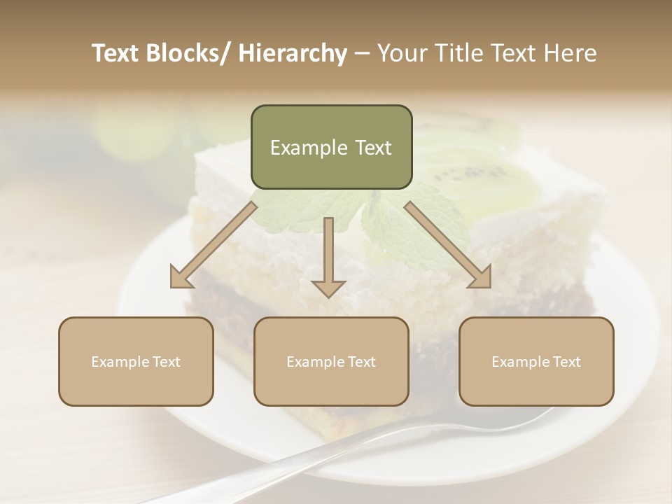 Sandwich Amazingly Cake PowerPoint Template