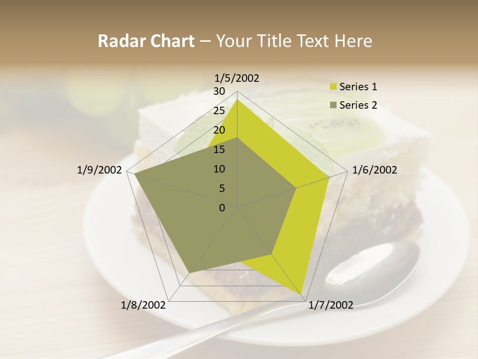 Sandwich Amazingly Cake PowerPoint Template