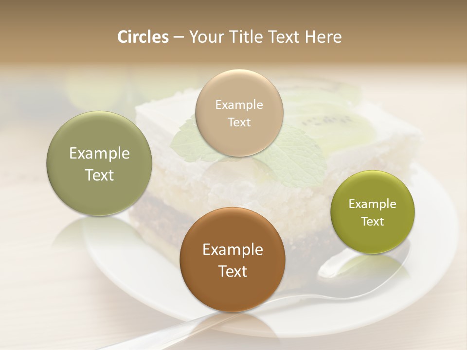 Sandwich Amazingly Cake PowerPoint Template