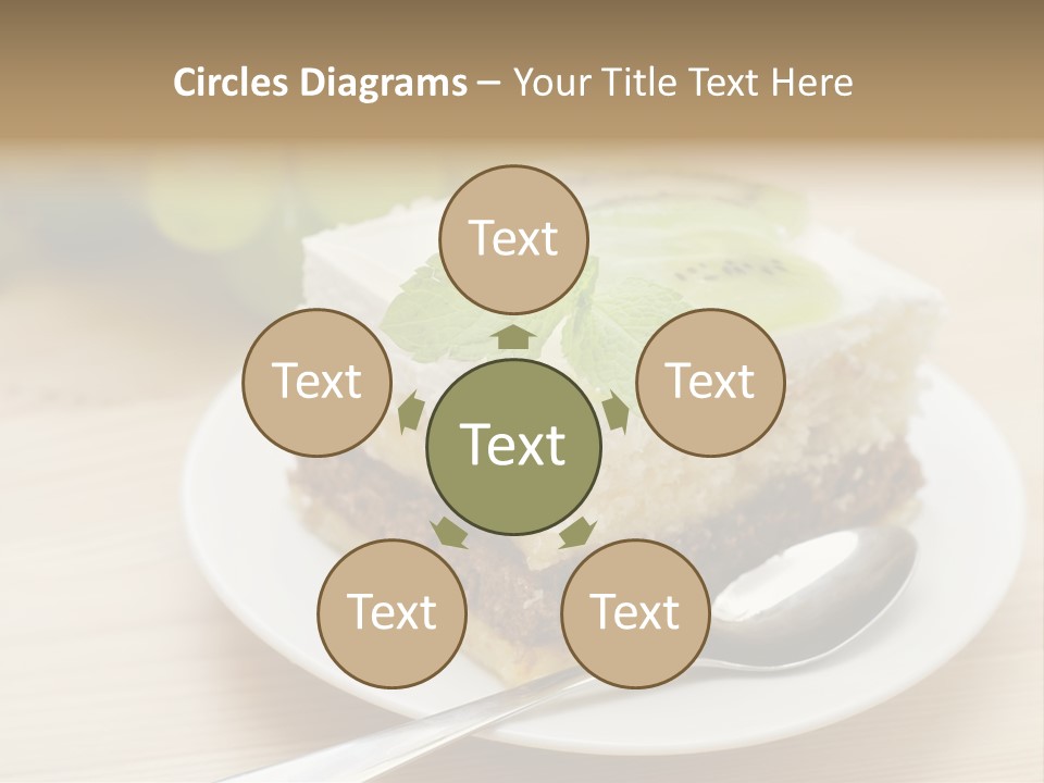 Sandwich Amazingly Cake PowerPoint Template