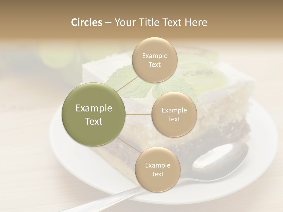 Sandwich Amazingly Cake PowerPoint Template