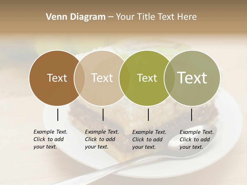 Sandwich Amazingly Cake PowerPoint Template