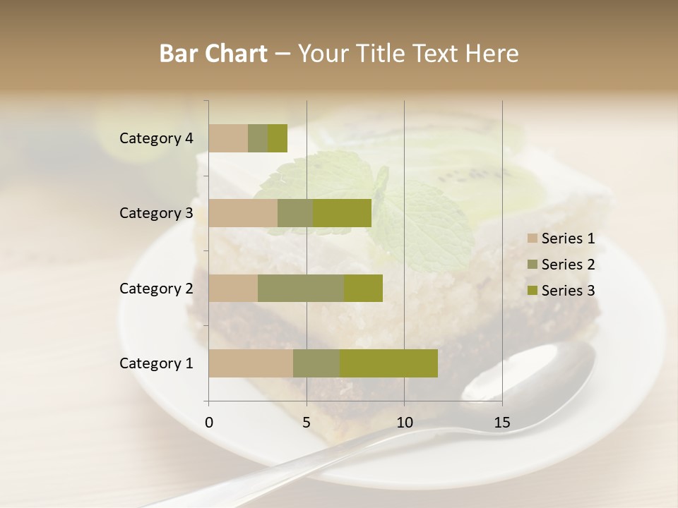Sandwich Amazingly Cake PowerPoint Template