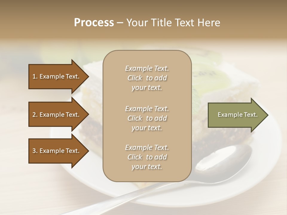 Sandwich Amazingly Cake PowerPoint Template