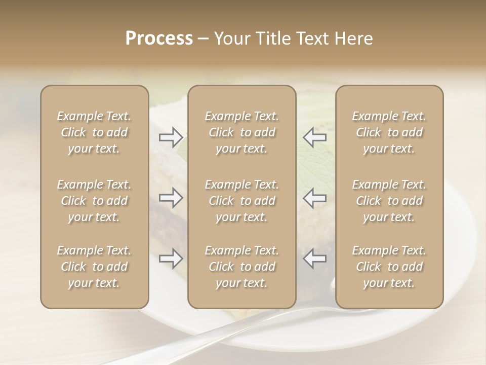Sandwich Amazingly Cake PowerPoint Template