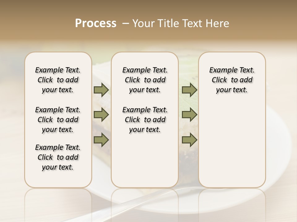 Sandwich Amazingly Cake PowerPoint Template