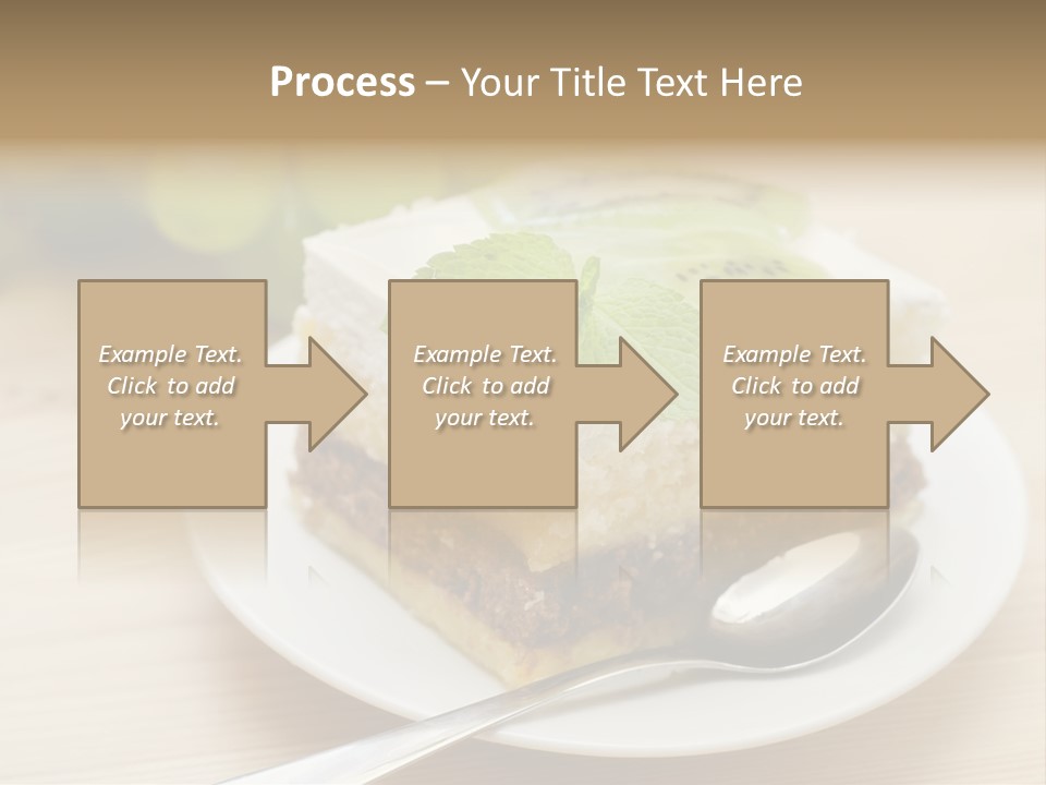 Sandwich Amazingly Cake PowerPoint Template