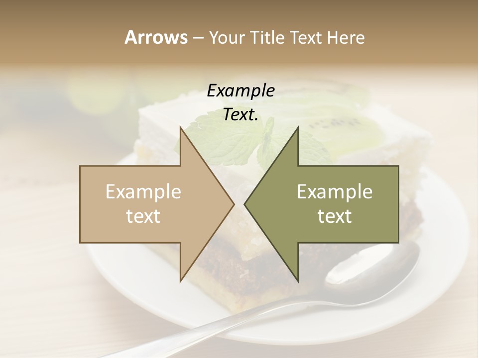Sandwich Amazingly Cake PowerPoint Template