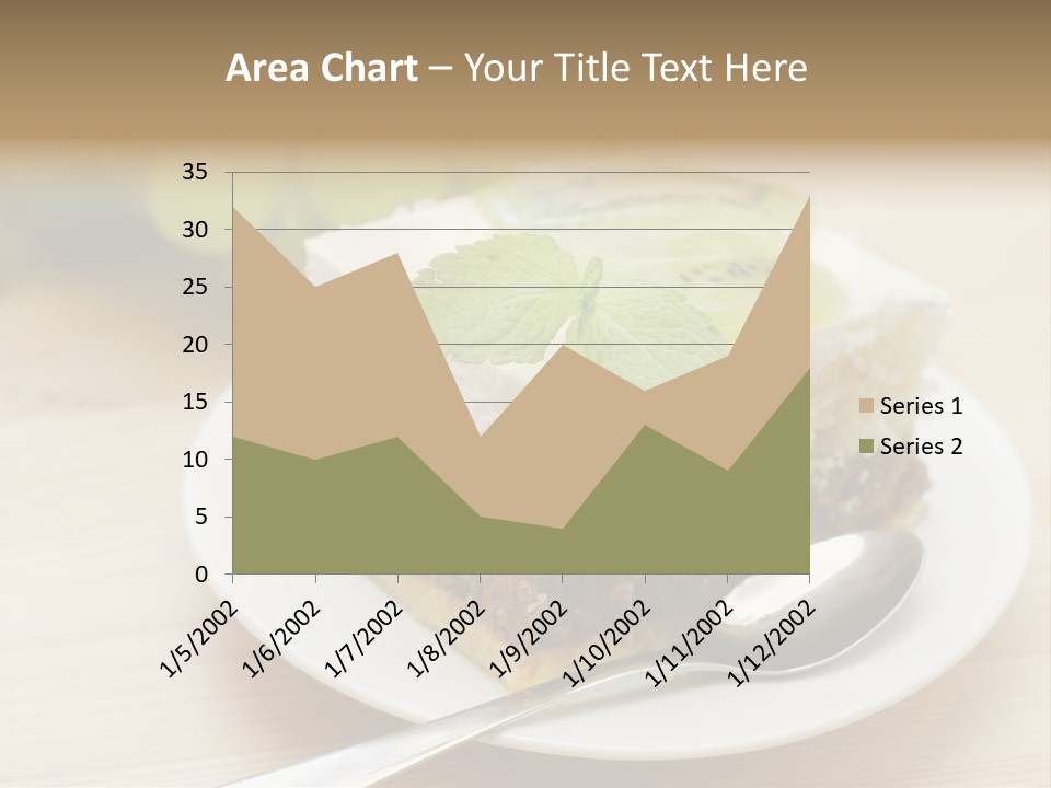 Sandwich Amazingly Cake PowerPoint Template