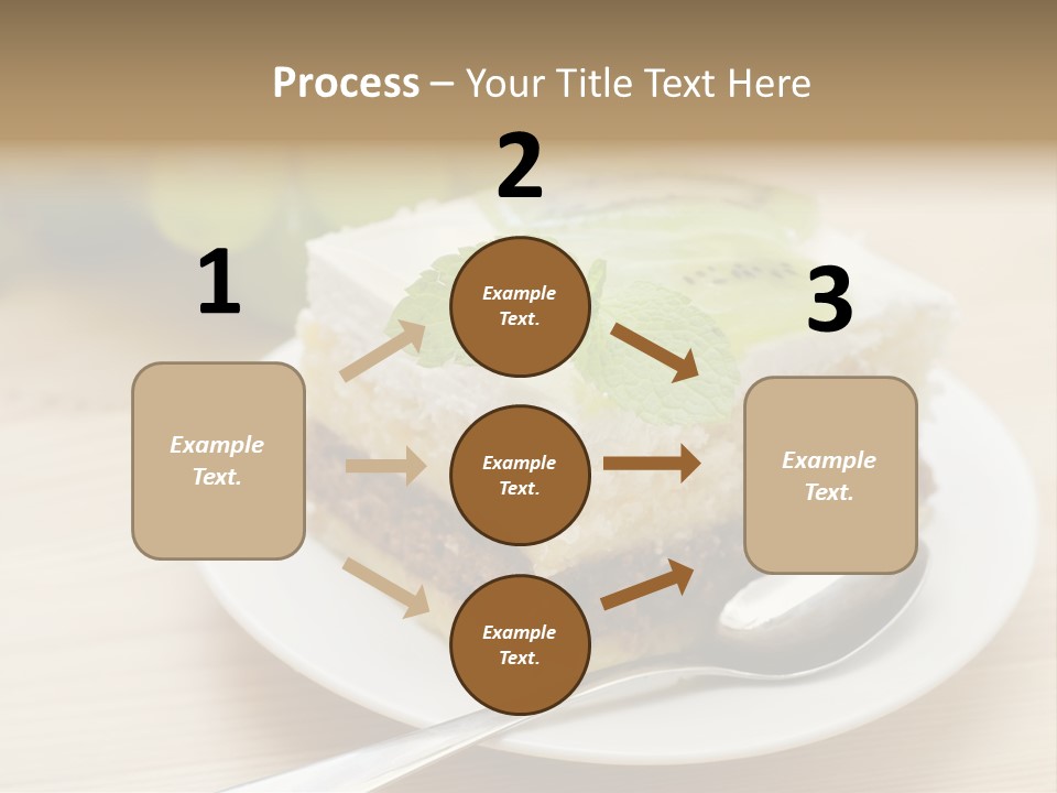 Sandwich Amazingly Cake PowerPoint Template