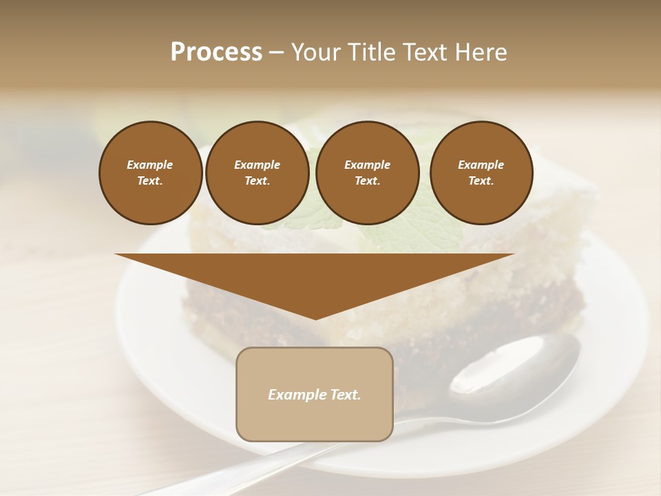 Sandwich Amazingly Cake PowerPoint Template