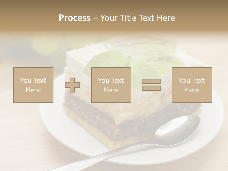 Sandwich Amazingly Cake PowerPoint Template