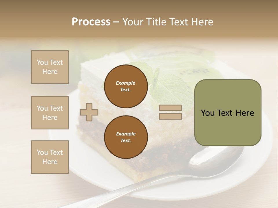 Sandwich Amazingly Cake PowerPoint Template