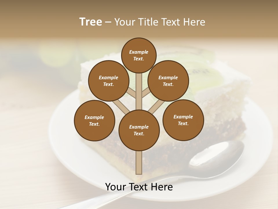 Sandwich Amazingly Cake PowerPoint Template