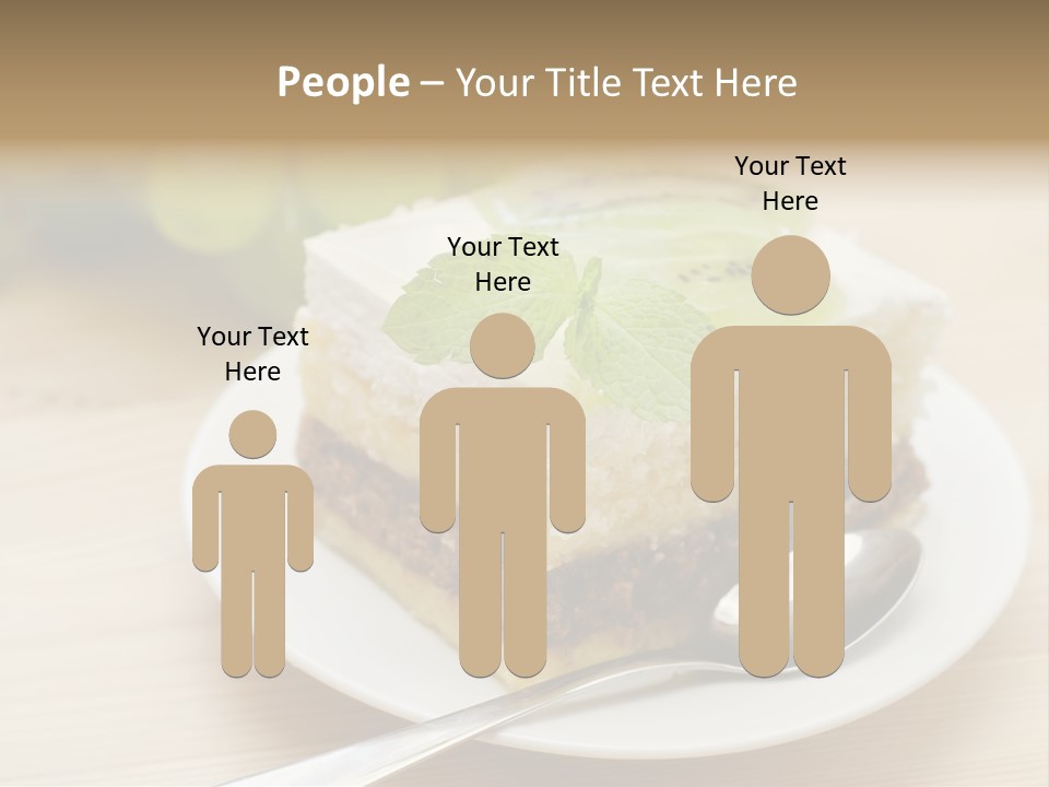 Sandwich Amazingly Cake PowerPoint Template