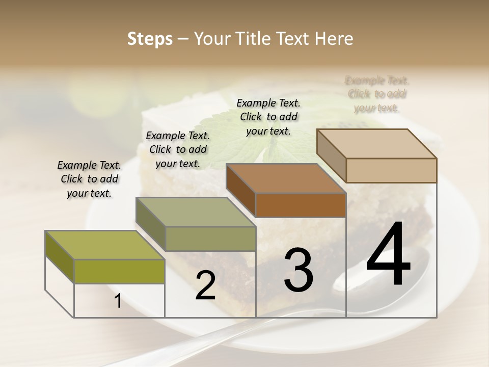Sandwich Amazingly Cake PowerPoint Template