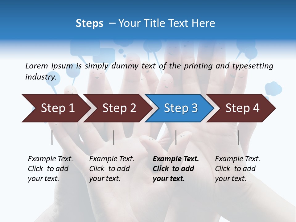 Warmth Smiley Internet PowerPoint Template