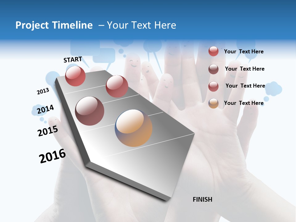 Warmth Smiley Internet PowerPoint Template