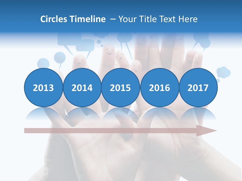 Warmth Smiley Internet PowerPoint Template