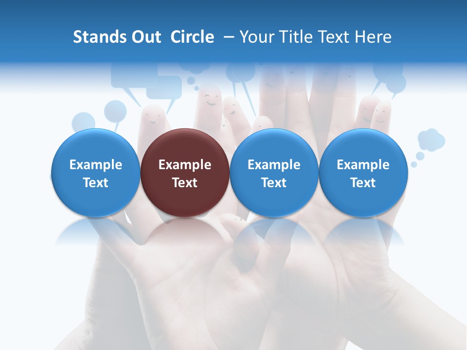 Warmth Smiley Internet PowerPoint Template