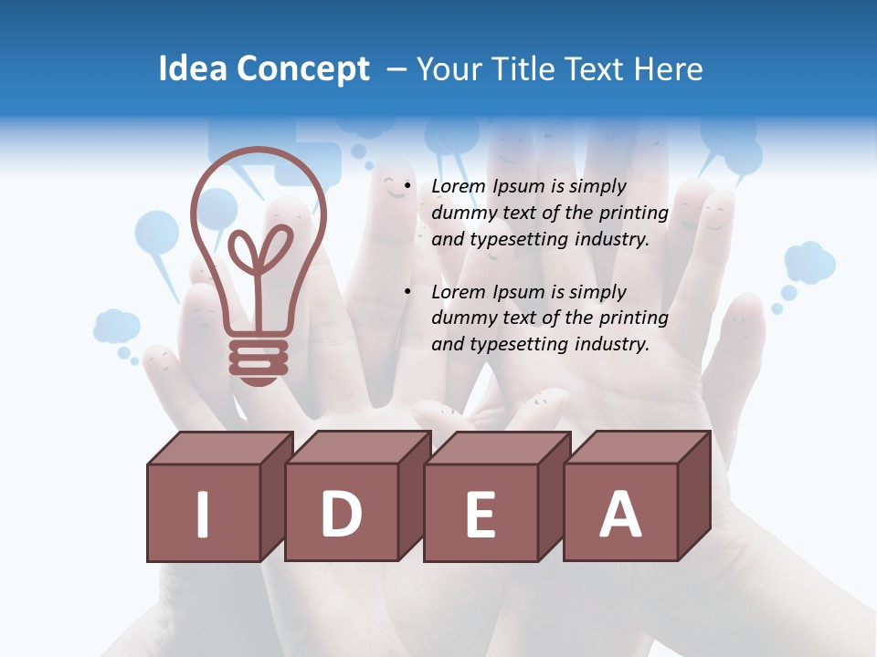 Warmth Smiley Internet PowerPoint Template