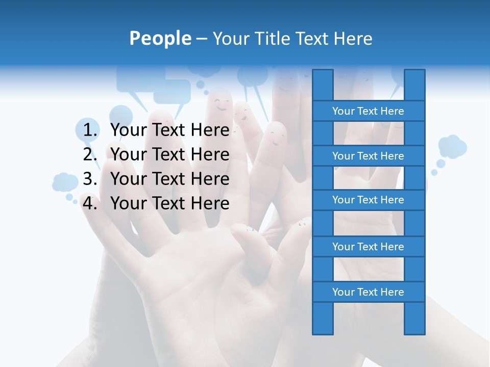Warmth Smiley Internet PowerPoint Template