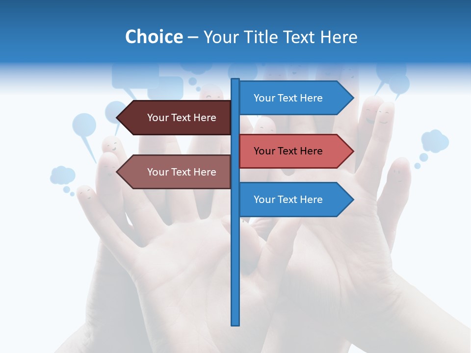 Warmth Smiley Internet PowerPoint Template