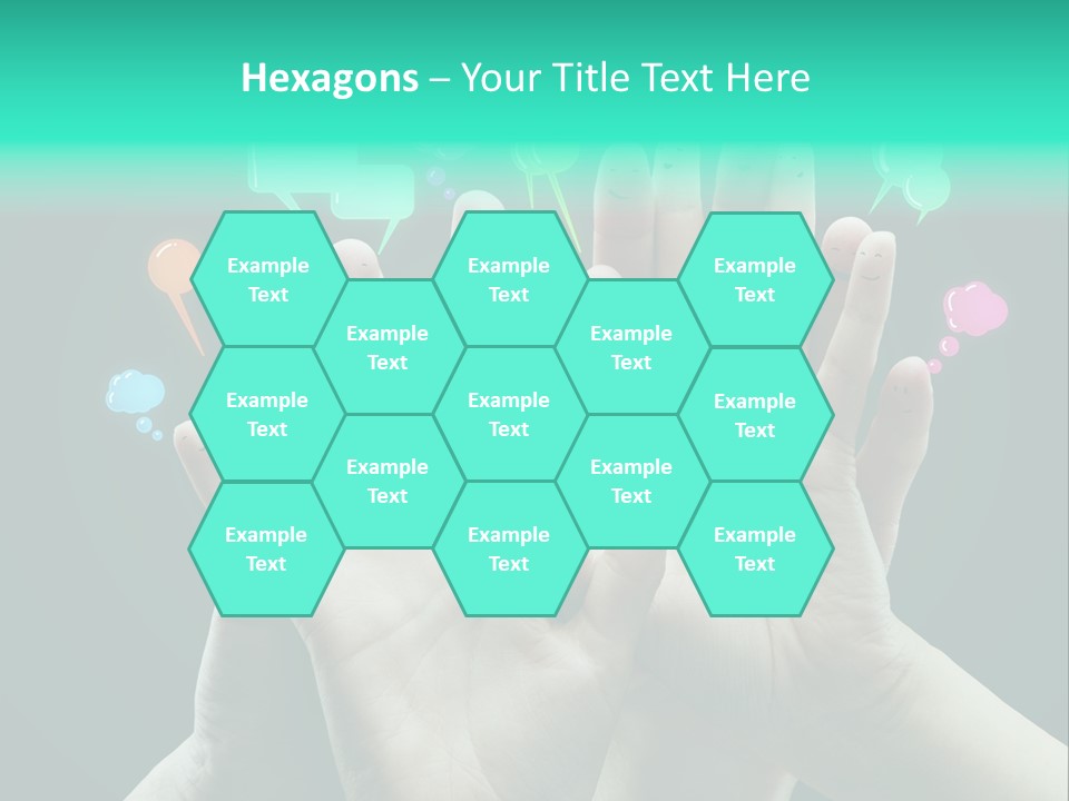 Partnership Variegated Sign PowerPoint Template