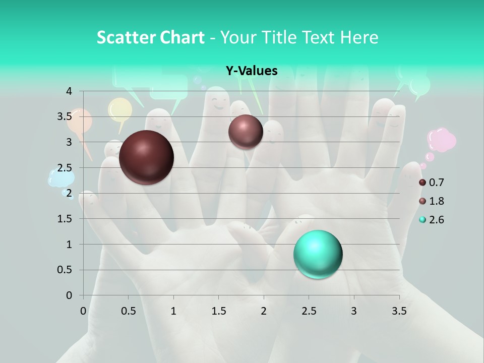 Partnership Variegated Sign PowerPoint Template
