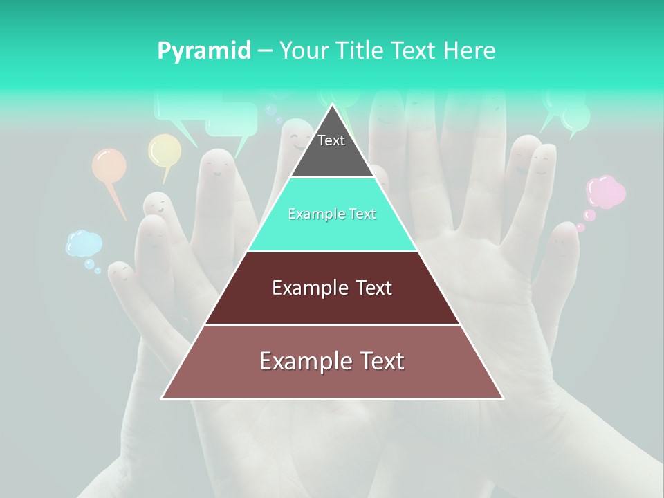 Partnership Variegated Sign PowerPoint Template