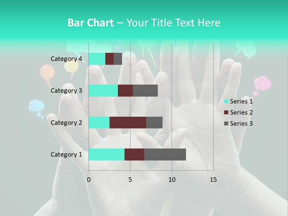 Partnership Variegated Sign PowerPoint Template