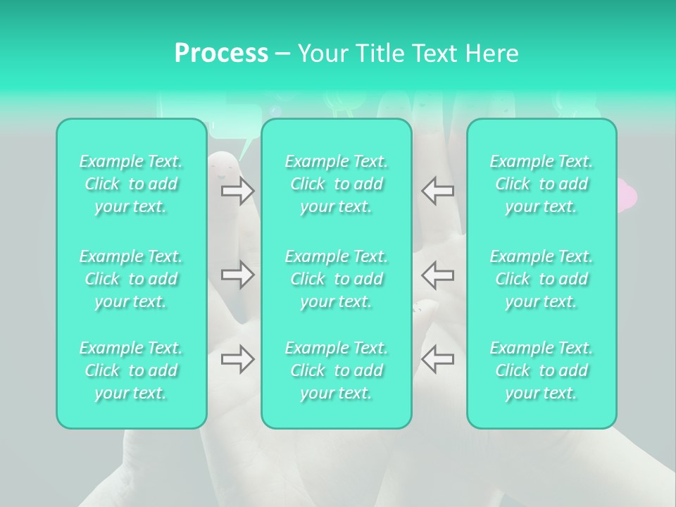 Partnership Variegated Sign PowerPoint Template
