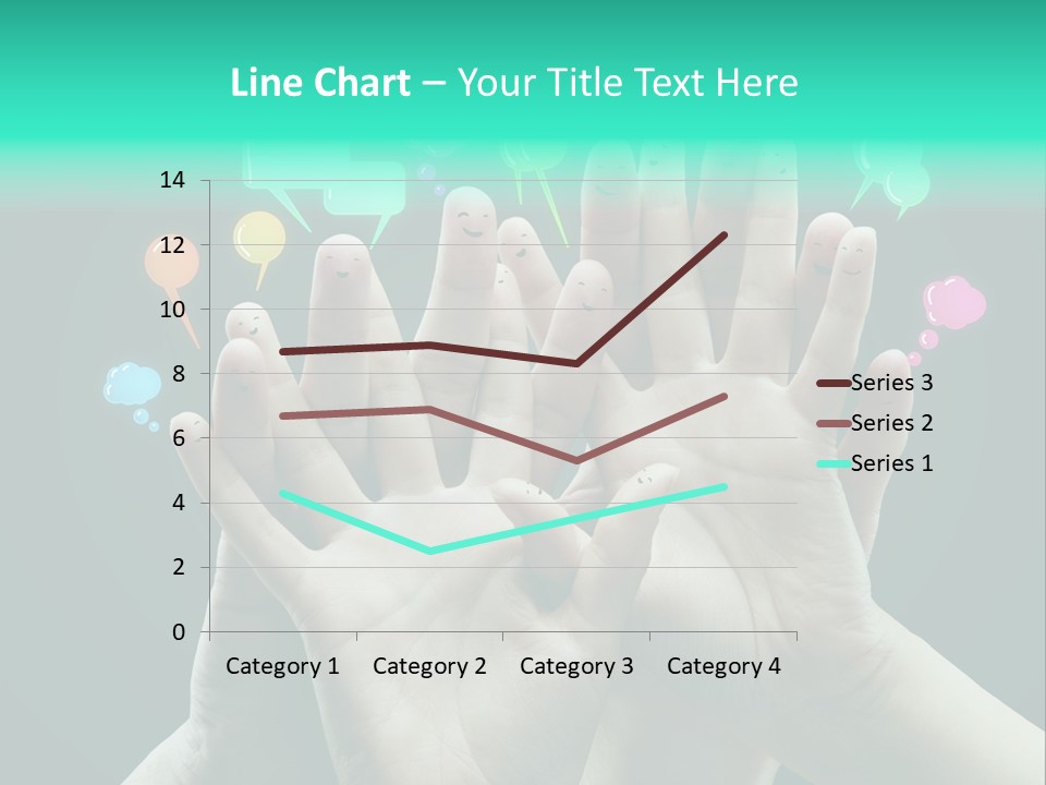 Partnership Variegated Sign PowerPoint Template