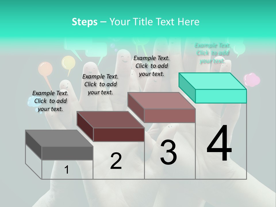 Partnership Variegated Sign PowerPoint Template
