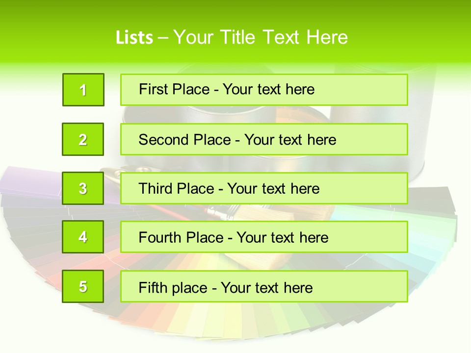 Interior Improvement Color PowerPoint Template